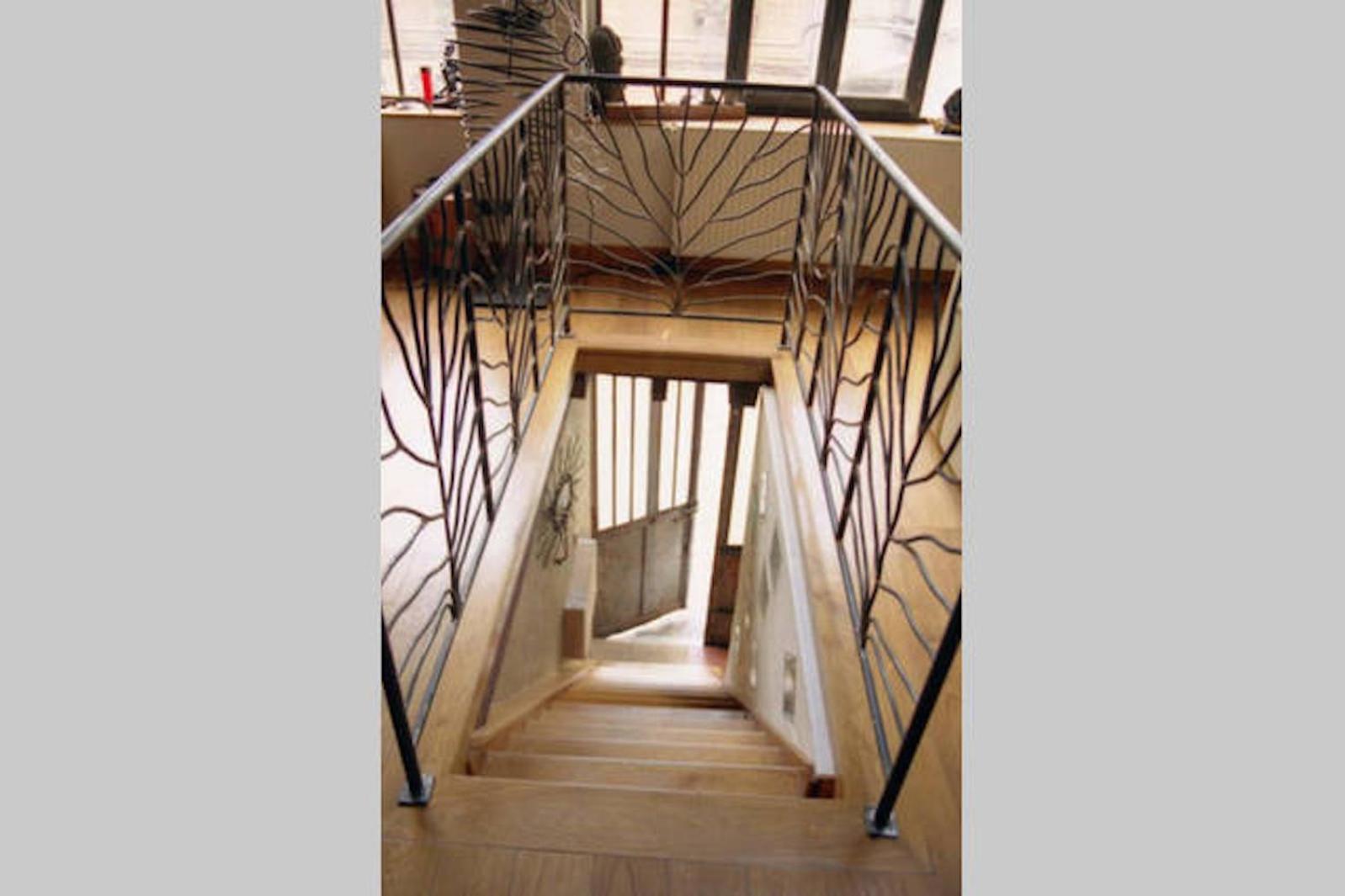 Ferienwohnung Loft Character With A View Of Court Paris Exterior foto