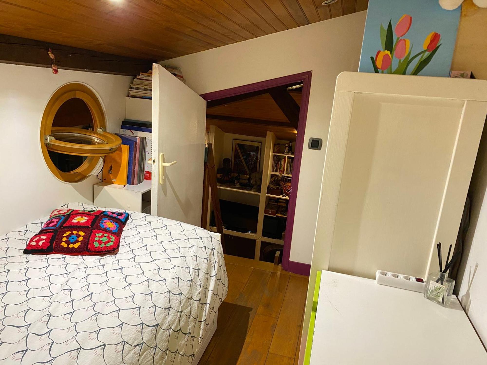 Ferienwohnung Loft Character With A View Of Court Paris Exterior foto