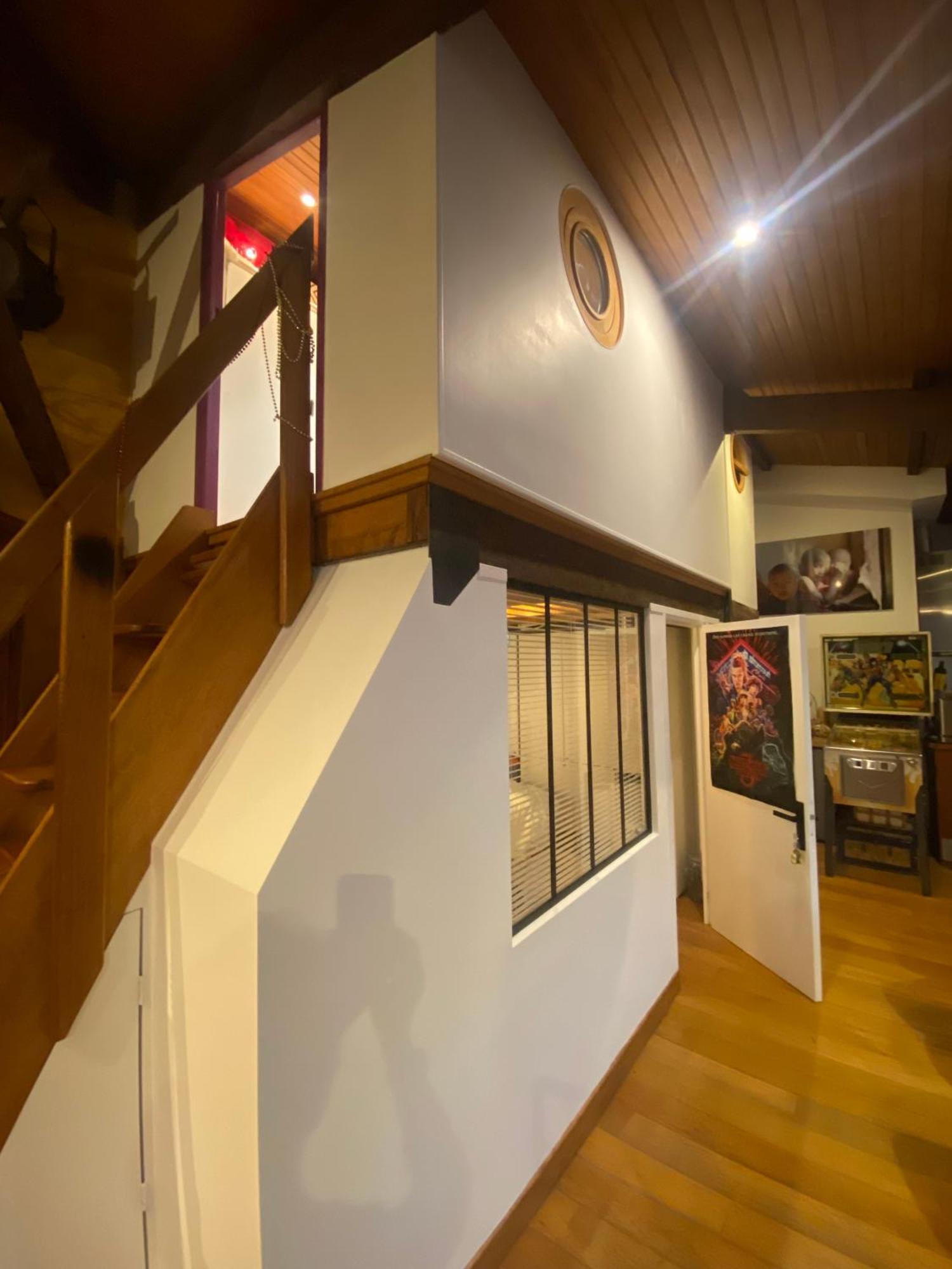 Ferienwohnung Loft Character With A View Of Court Paris Exterior foto